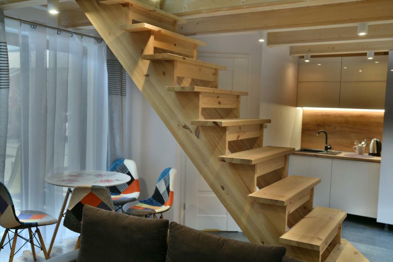 ウストカDomek - Apartament Marynarski Z Kominkiemアパートメント エクステリア 写真